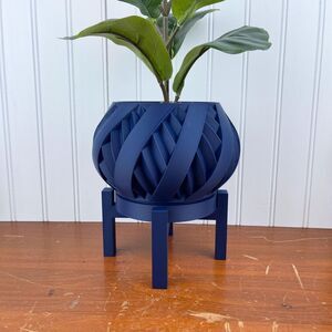 The Silvio, Indoor Flower Pot, Houseplants, Planter Drip Tray